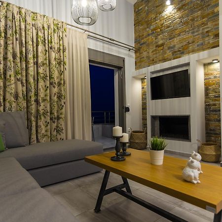Ntinas Villa With Sea View Скала-Потамьяс Екстер'єр фото