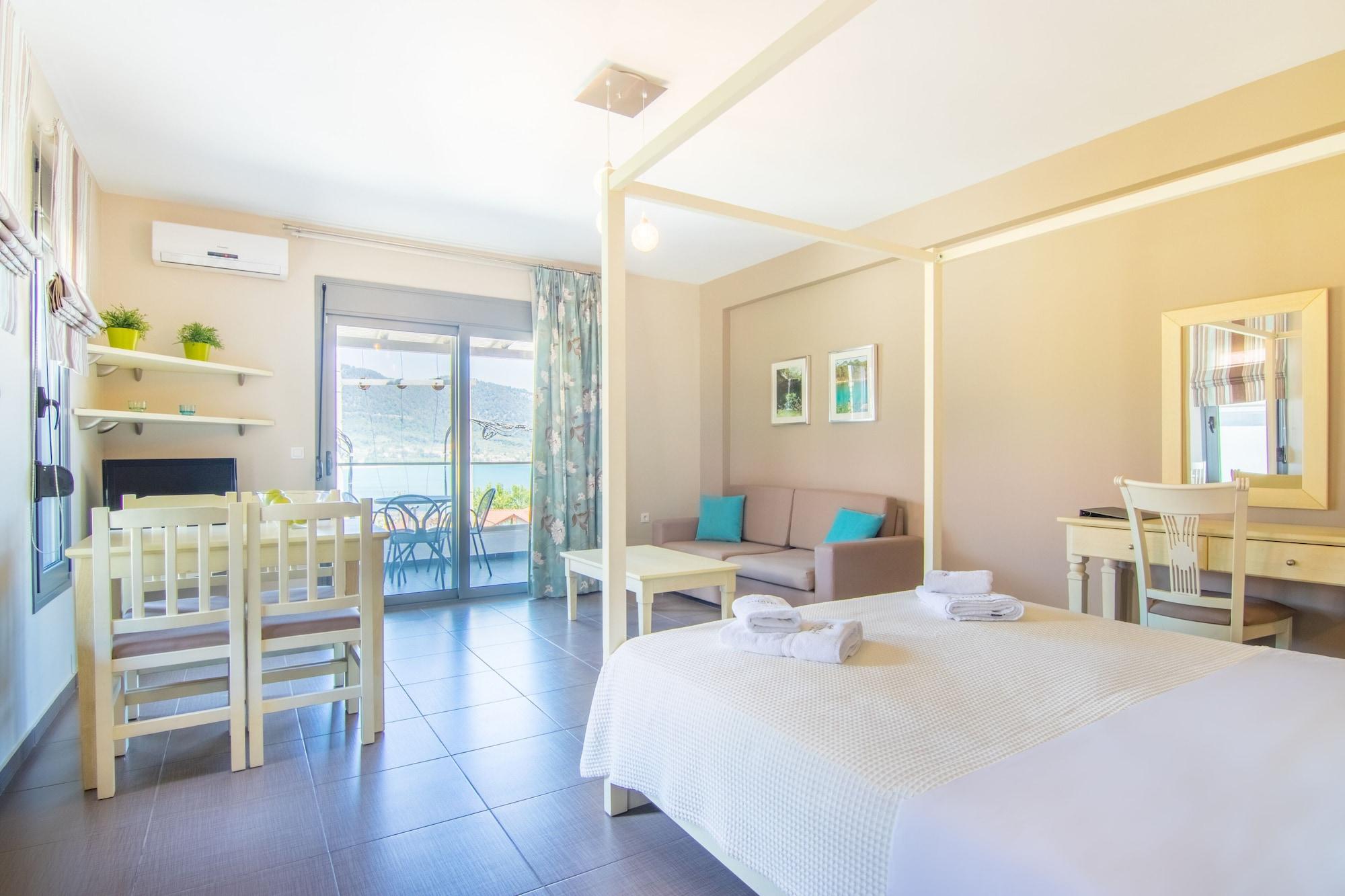 Ntinas Villa With Sea View Скала-Потамьяс Екстер'єр фото