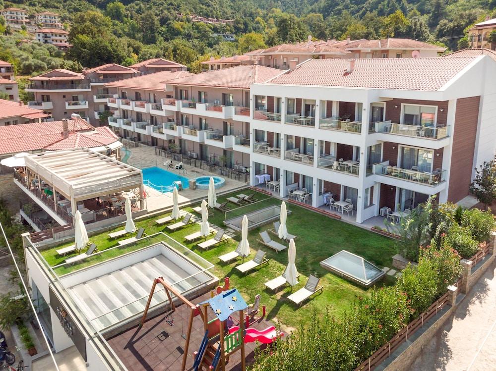 Ntinas Villa With Sea View Скала-Потамьяс Екстер'єр фото
