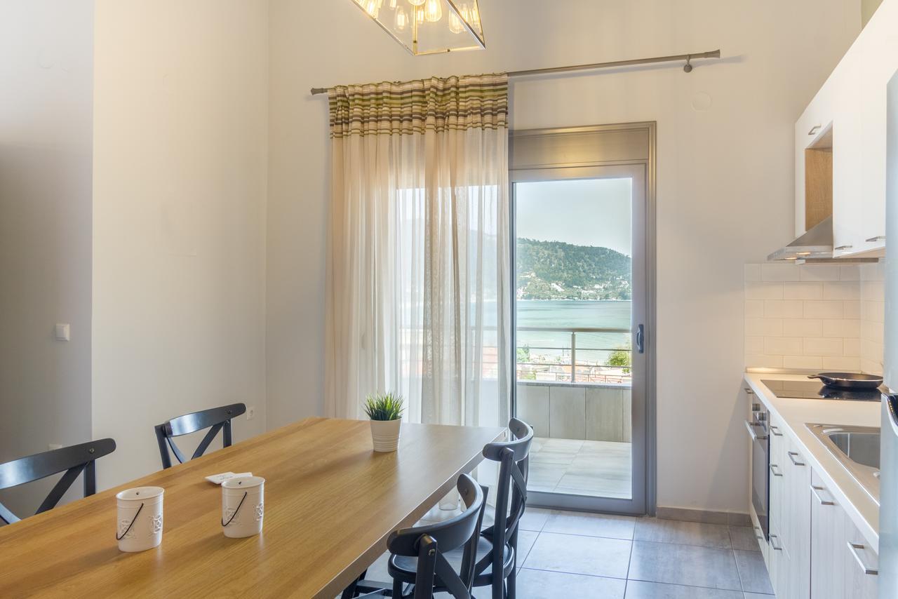 Ntinas Villa With Sea View Скала-Потамьяс Екстер'єр фото