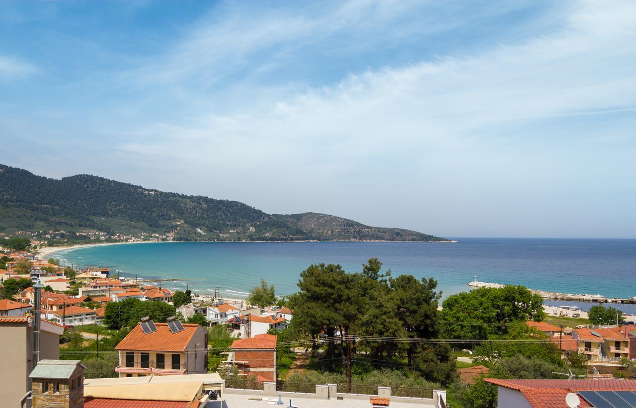 Ntinas Villa With Sea View Скала-Потамьяс Екстер'єр фото
