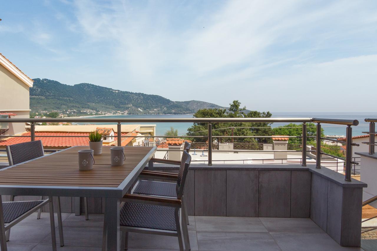 Ntinas Villa With Sea View Скала-Потамьяс Екстер'єр фото